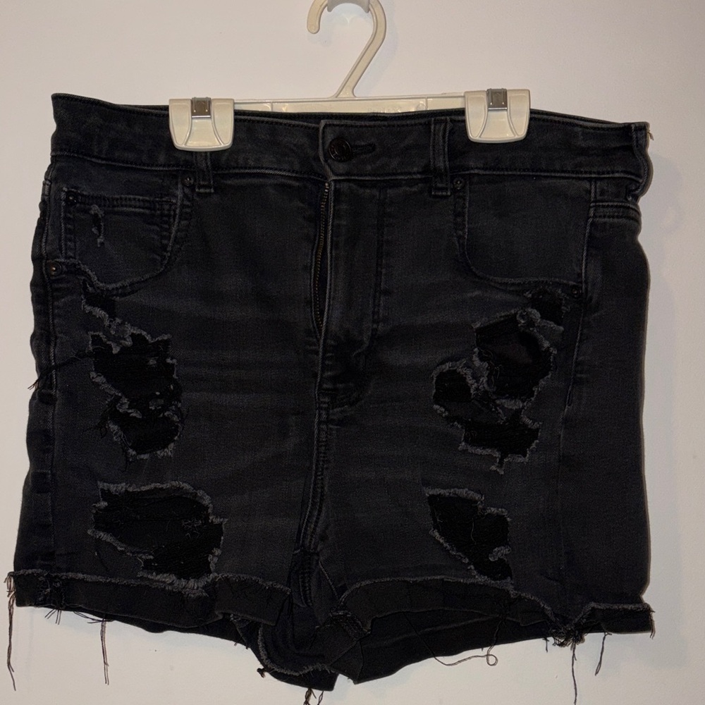 AEO Destroyed Super Hi-Rise Shortie